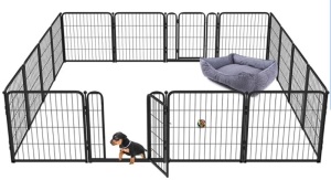 FXW Dog Playpen Designed for Indoor Use, 24" Height for Puppy and Small Dogs