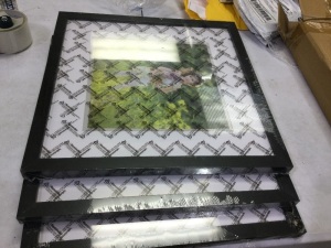 Lot of 3 frames 14" x 14"