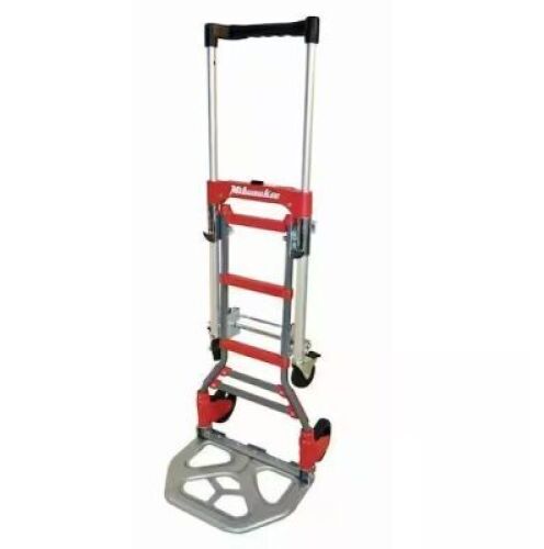 Milwaukee 150 lbs. Vertical and 300 lbs. Horizontal Capacity Folding Convertible Hand Truck&nbsp;
