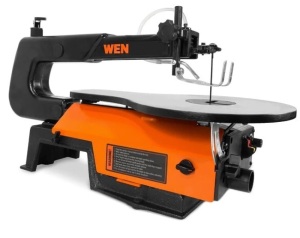 WEN 3922 16-inch Variable Speed Scroll Saw with Easy-Access Blade Changes