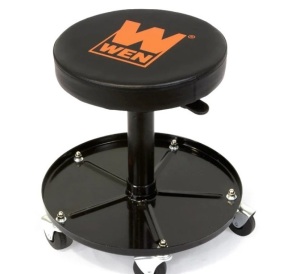 WEN 73012T 300-Pound Capacity Pneumatic Rolling Mechanic Stool