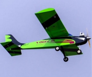 Remote Control Dancing Wings Hobby (ARF) Vogee-16 1600mm EP Balsa High-Wing Trainer w/Motor, ESC, Prop & Servos $390.00 (has tear in back ) 