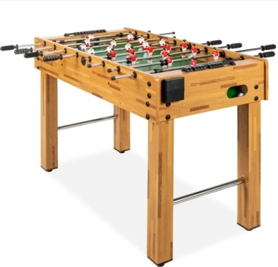 Foosball Game Table, Arcade Table Soccer w/ 2 Cup Holders, 2 Balls - 48in $209.99