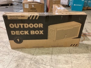 outdoor deck box