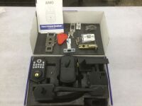 AIMO Fingerprint Door Lock Set, Keyless Entry Door Lock with Lever Handle, 2 Keys, IP 65 Waterproof, Auto Lock - Unknown if Hardware is Complete