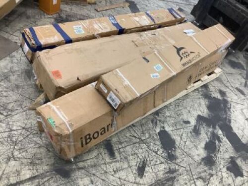 Lot of (3) Running Boards & (1) Tonneau Cover - Uninspected 