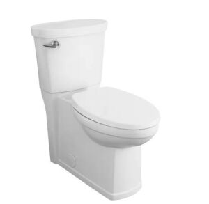 American Standard Cadet 3 Decor Tall Height 2-Piece 1.28 GPF Single Flush Elongated Toilet with Seat in White, Seat Included 