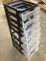 Seven Drawer Plastic Organizer 