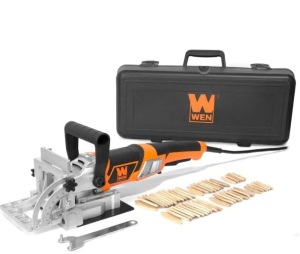 WEN JN8504 8.5-Amp Plate and Biscuit Joiner with Case and Biscuits