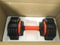 Sports Royals 25 Pound Adjustable Dumbbell