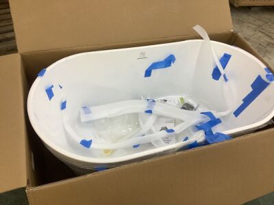 Acrylic Freestanding Bathtub - Needs Repair 