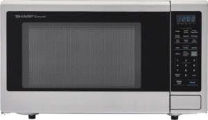 Sharp Carousel 2.2 Cu. Ft. Microwave with Sensor Cooking, Stainless steel - Appears New 