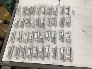 Lot of (40) Gobrico 4" Satin Nickel Cabinet Pulls 