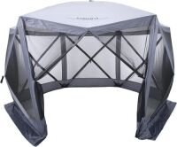 Gardimax Pop Up Instant 12'x12' 6 Sided Gazebo Screen House&nbsp;