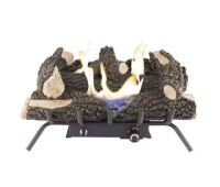 Pleasant Hearth Wildwood 24 in. Vent-Free Dual Fuel Gas Fireplace Logs&nbsp;