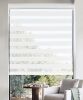 Homebox Zebra Roller Window Shades 70" W x 72" H White 