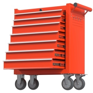 7 Drawer Rolling Tool Chest - Dented 