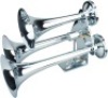12v Triple Trumpet Chrome Electric Air Horn 152db&nbsp;