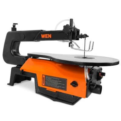 WEN 3922 16-inch Variable Speed Scroll Saw with Easy-Access Blade Changes 