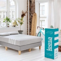 Leesa Original Bed-in-a-Box, Three Premium Foam Layers Mattress, Full, Gray & White, Mattress ONLY Frame Not Included -&nbsp;NEW,&nbsp;$790 Retail Value