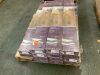 Pallet of (15) Cases Skaggs Island Oak 12 mm T x 7.6 in. W Waterproof Laminate Wood Flooring (16 sqft/case) - One Open Box w/ Damaged Pieces