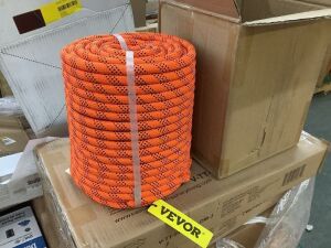 VEVOR 9/16 Inch Double Braid Polyester Rope 200 FT 1100LBS High Force 