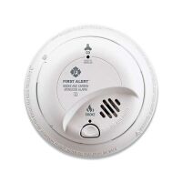 Lot of (2) First Alert Smoke and Carbon Monoxide Detector, Hard-Wired&nbsp;w/ Battery Backup 