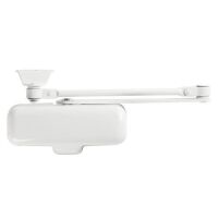 Lot of (2) Brinks BC4009&nbsp;Adjustable Door Closer Commercial Steel Hydraulic White