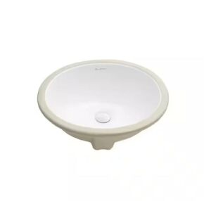 Swiss Madison Monaco 16.5 in. Oval Under-Mount Bathroom Sink in White 