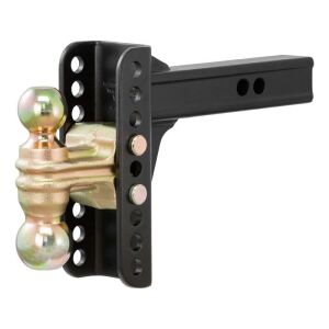 Curt Adjustable Channel Mount with Dual Ball 