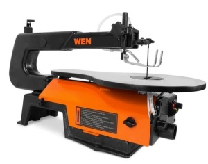 WEN 3922 16-inch Variable Speed Scroll Saw with Easy-Access Blade Changes