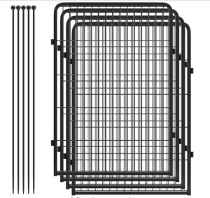 FXW Rollick Dog Playpen Designed for Camping, Yard, 40" Height for Small/Medium Dogs, 4 Panels $89.99