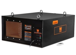 WEN 3417 3-Speed Remote-Controlled Industrial-Strength Air Filtration System (556/702/1044 CFM) $297.75