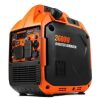 WEN 56360iX Quiet and Lightweight 3600-Watt RV-Ready Portable Inverter Generator with Fuel Shut Off and CO Watchdog