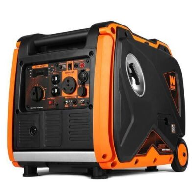 WEN 56450iX Super Quiet 4500-Watt RV-Ready Portable Inverter Generator with Fuel Shut-Off and CO Watchdog