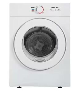 1.8 cu. ft. vented Front Load Stackable Electric Compact Dryer in White