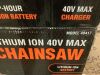 WEN 40417 40V Max Lithium Ion 16-Inch Brushless Chainsaw with 4Ah Battery and Charger - 5