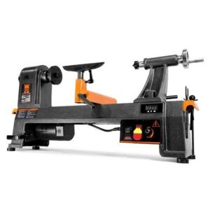 WEN 34035 6-Amp 14-Inch by 20-Inch Variable Speed Benchtop Wood Lathe - Small Crack, See Pics 