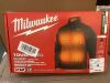 Milwaukee M12 Toughshell Heated Jacket with Battery & Charger, 2XL  - 2