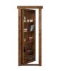 White Murphy Door Hidden Bookcase Door 30" x 80" - Stock Photo Incorrect Color