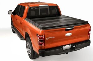 JDMSPEED Hard 4-Fold Tonneau Cover for 1999-2016 Ford F150 F250 F350 Super Duty 8' Bed 