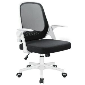 Ergonomic Desk Chair with Flip-up Arms and Adjustable Height