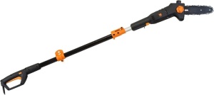 WEN 4019 6-Amp 8-Inch Electric Telescoping Pole Saw, Corded electric - Black&orange