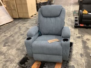 Blue Recliner Chair 