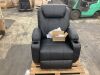 Black Massage Recliner Chair 