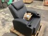 Black Massage Recliner Chair  - 2