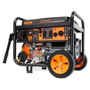 WEN GN5602X 5600-Watt Portable Generator, Electric Start, 224cc, Transfer-Switch and RV-Ready with CO Shutdown Sensor