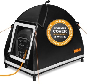 IGAN Small Inverter Generator Tent Cover While Running