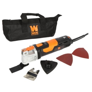 WEN MT3537 3.5A Quick-Release Variable Speed Multi-Function Oscillating Tool