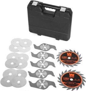 WEN BL067D 6-Inch 18-Tooth Carbide-Tipped Stacked Dado Blade Set for 8-1/4 and 10-Inch Table Saws